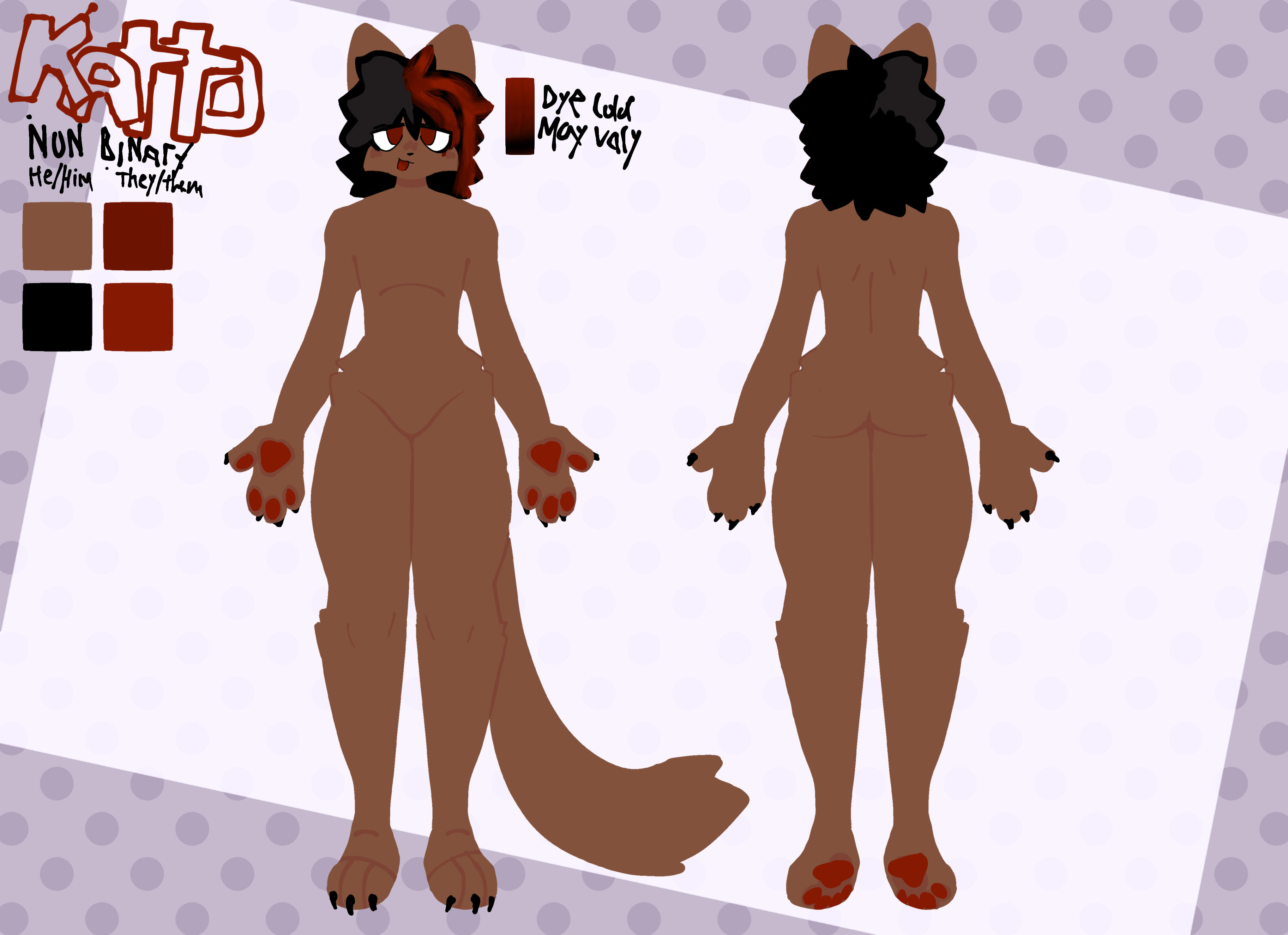 Katto OC Ref sheet 2024