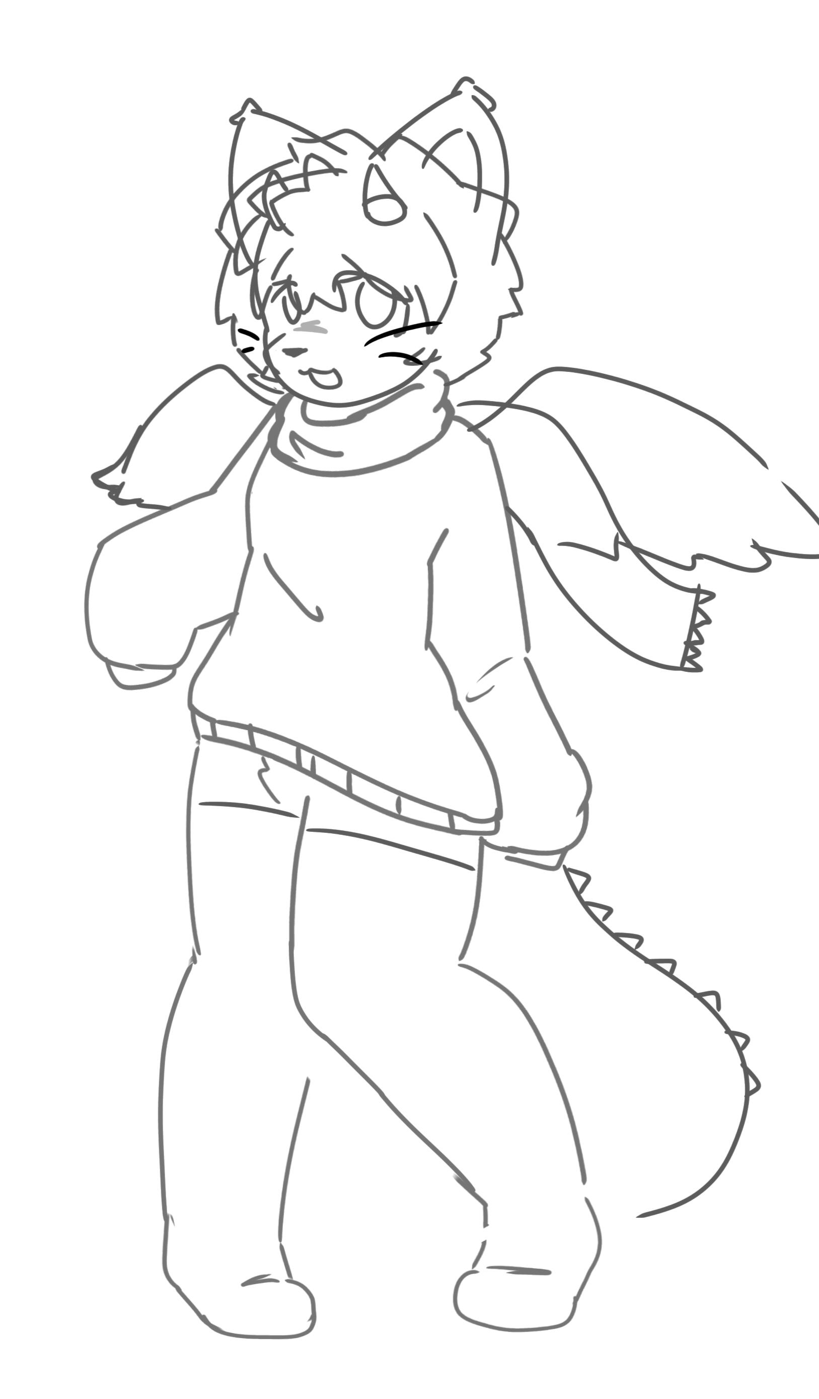 Unfinished Canceled OC commission