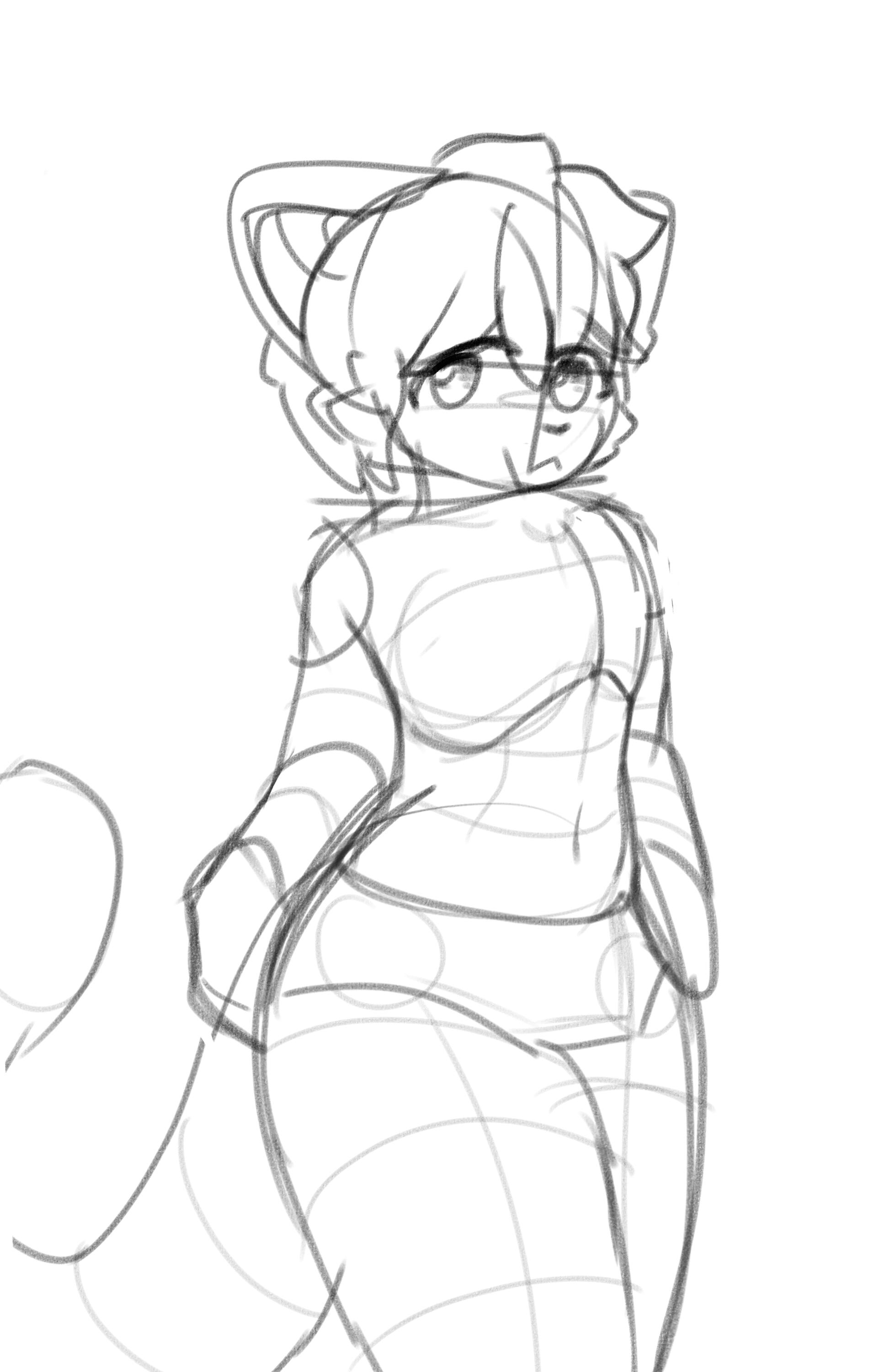 Unfinished Sketch unknown character